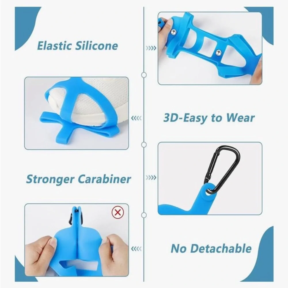 NWOT Shoe Holster Holder Clips to backpack for Outdoor Essentials Hiking